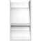 Ekena Millwork Standard Diane Architectural Grade PVC Corbel, 7"W x 7"D x 14"H CORP07X07X14DIA - alternate 3
